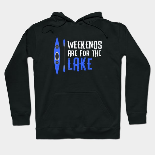 Weekends Are For The Lake Hoodie by TriHarder12